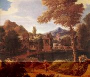 MILLET, Francisque Imaginary Landscape dg oil painting